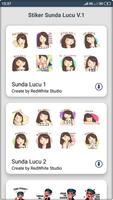 1 Schermata Stiker Sunda Lucu WAStickerApps