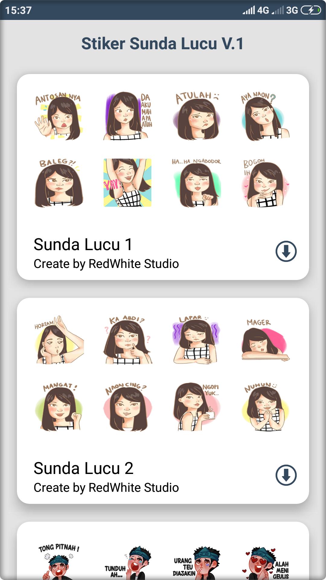 Stiker Sunda Lucu Wastickerapps For Android Apk Download