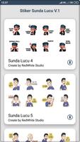 Stiker Sunda Lucu WAStickerApps Screenshot 2