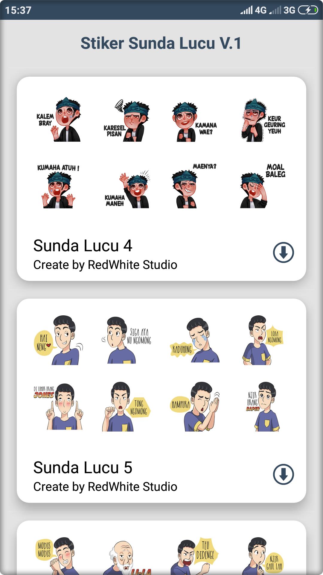 Stiker Sunda Lucu Wastickerapps Pour Android Tlchargez Lapk