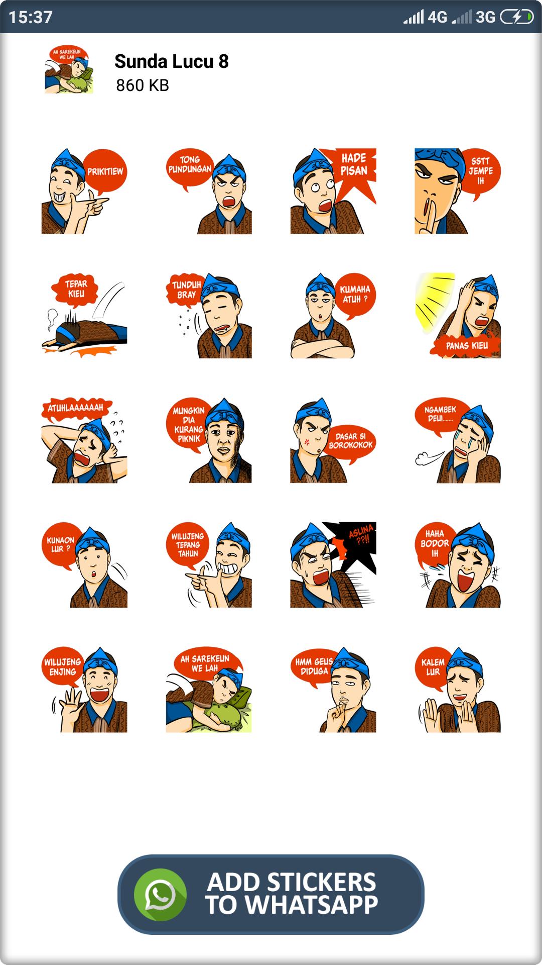 Stiker Sunda Lucu Wastickerapps For Android Apk Download Stiker Sunda Lucu Wastickerapps For Android Apk Download