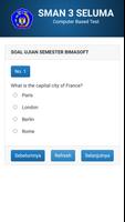 Exam CBT SMAN 3 SELUMA V5 screenshot 1