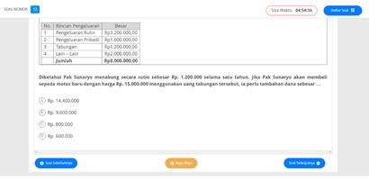 Exam Client Yapan CBT Screenshot 2