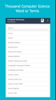 Computer Science Dictionary Offline Plakat