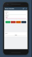 Binary Calculator Plakat