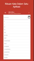 Kamus Besar Bahasa Indonesia - Online & Offline постер