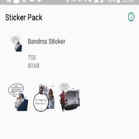 Bandros Sticker Whatsapp screenshot 1