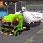 Mods Truck Trailer Tangki Gas ikona