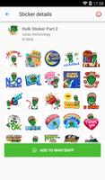WAStickerApps Avenger Hulk 😇 Screenshot 2