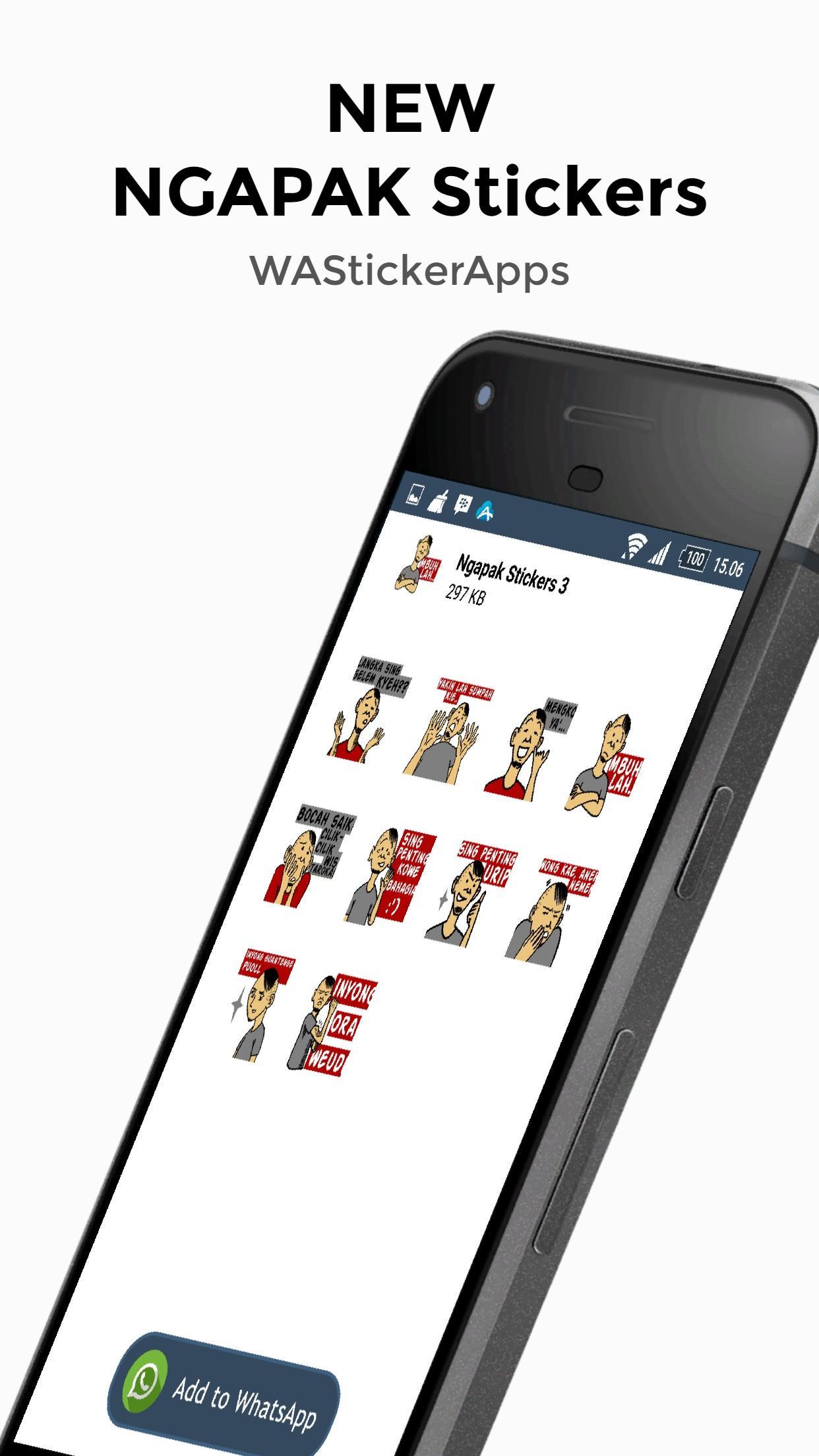 Ngapak Stiker Lucu Whatsapp For Android Apk Download