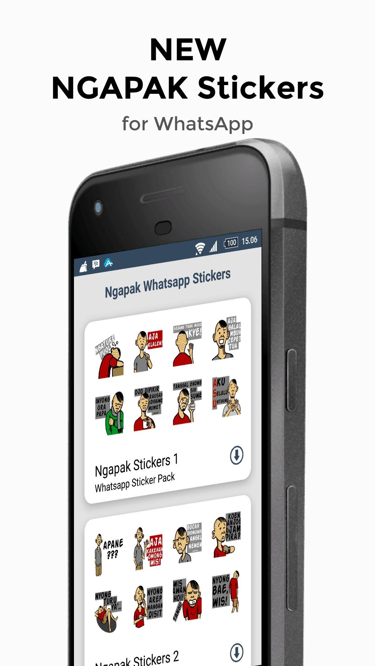 Ngapak Stiker Lucu Whatsapp For Android Apk Download