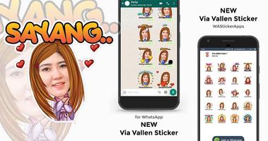 پوستر Stiker Via Vallen WAStickerApps