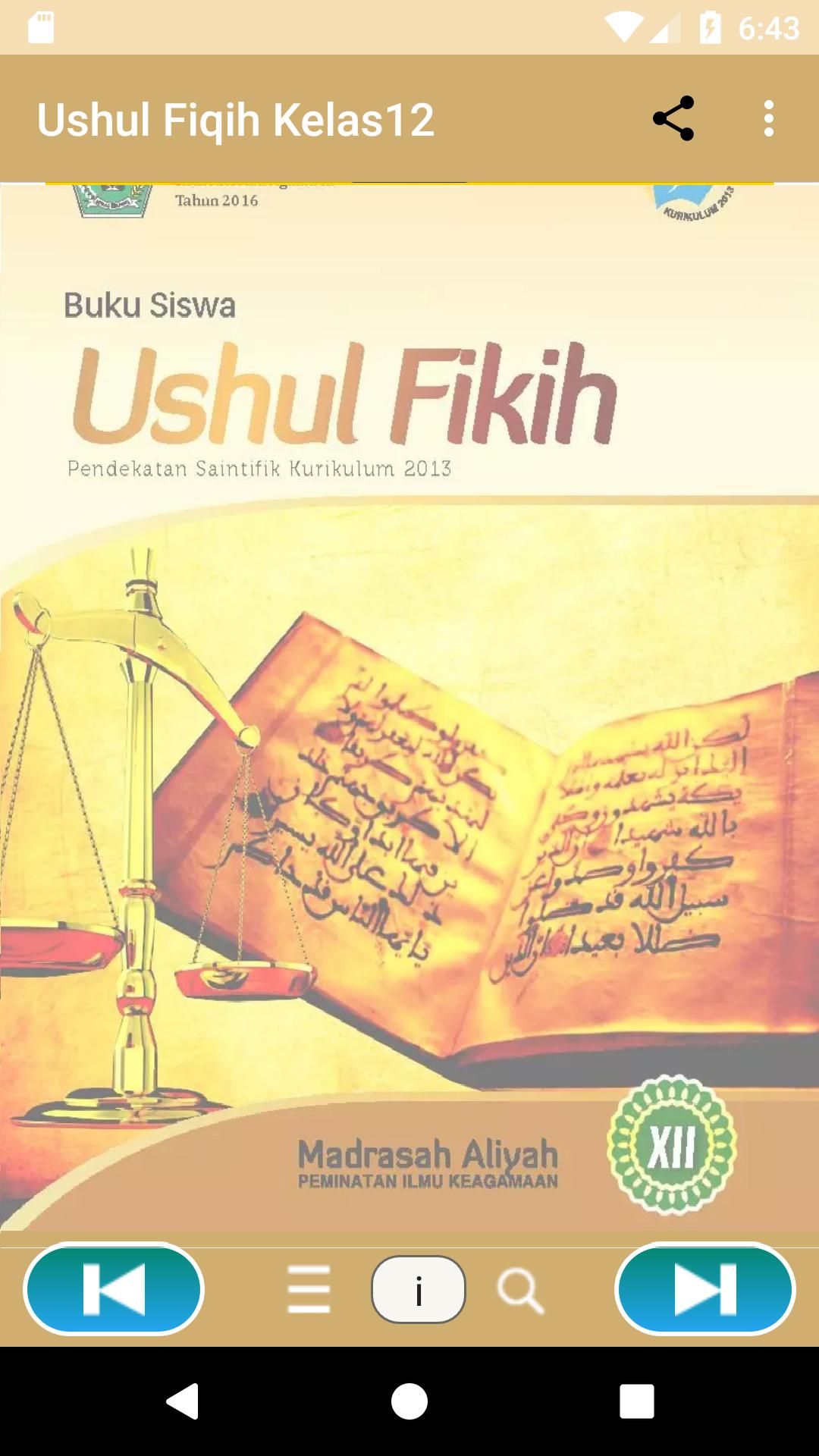 Buku Guru Ushul Fiqih Kelas Xii - Unduh File Guru