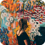 자신을 그리는 아이디어.