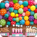 파티를위한 아이디어 꾸미기.