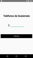 Identificador Telefónico Guatemala capture d'écran 1