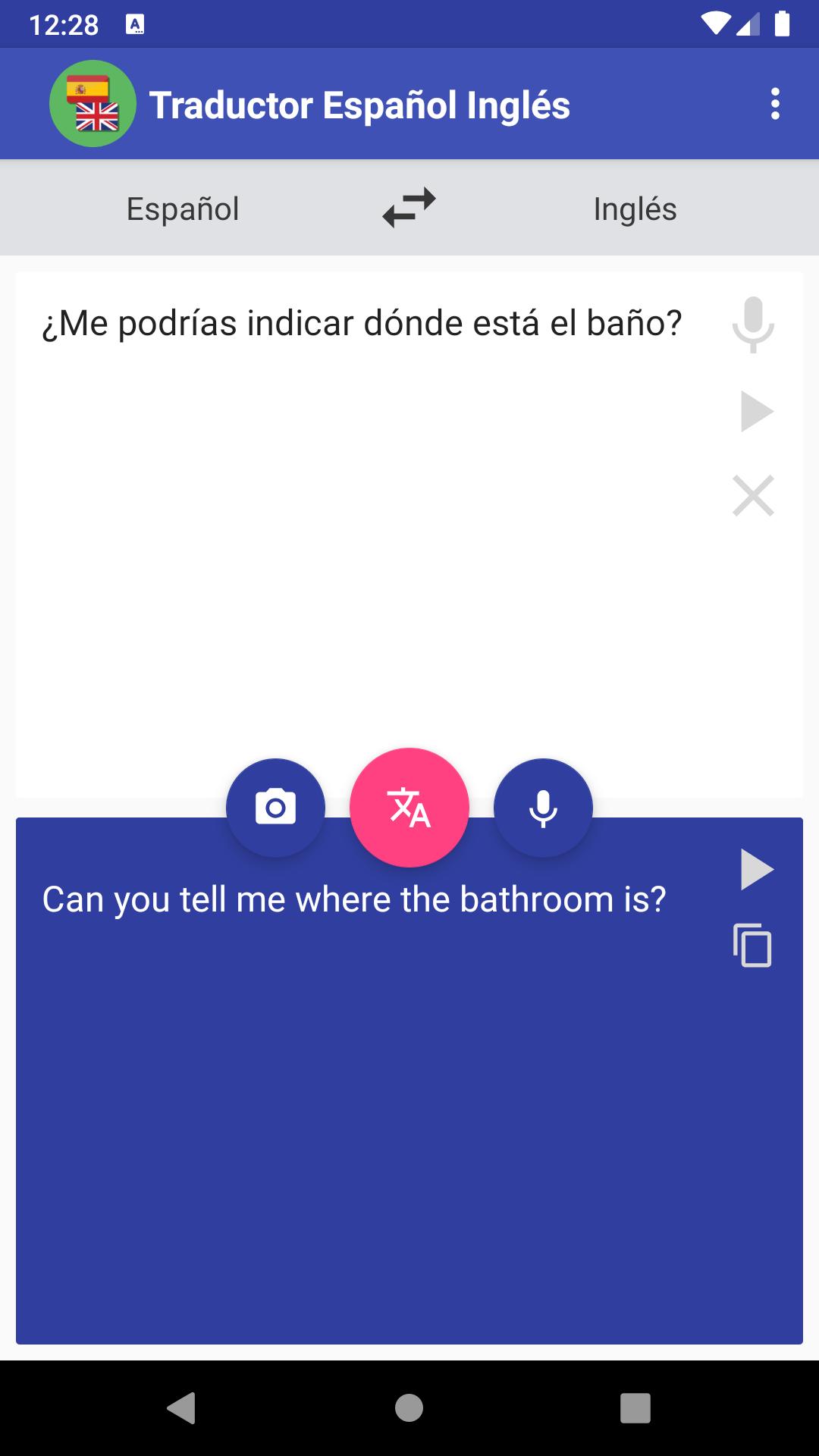 Descarga de APK de Traductor Inglés Español para Android