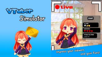 Idle VTuber Tycoon- Tuber Simu Cartaz