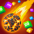 Idle Bounce brick breaker zen icon