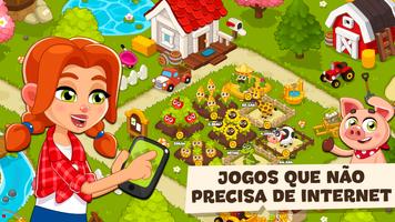 Fazenda: jogo sem internet Cartaz