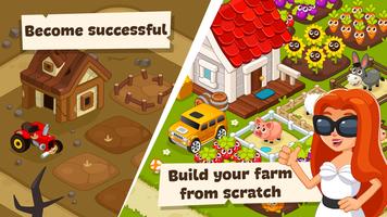 Idle Farm Game Offline Clicker اسکرین شاٹ 1