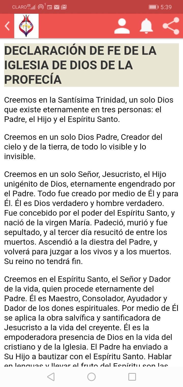 Descarga de APK de Iglesia de Dios de la Profecía para Android Descarga de APK de Iglesia de Dios de la Profecía para Android