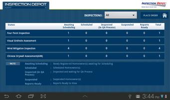 Insurance Inspection Tracker screenshot 1