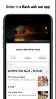 Quattro Wood Fired Pizza App Affiche