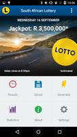 SA Lotto & Powerball Results poster