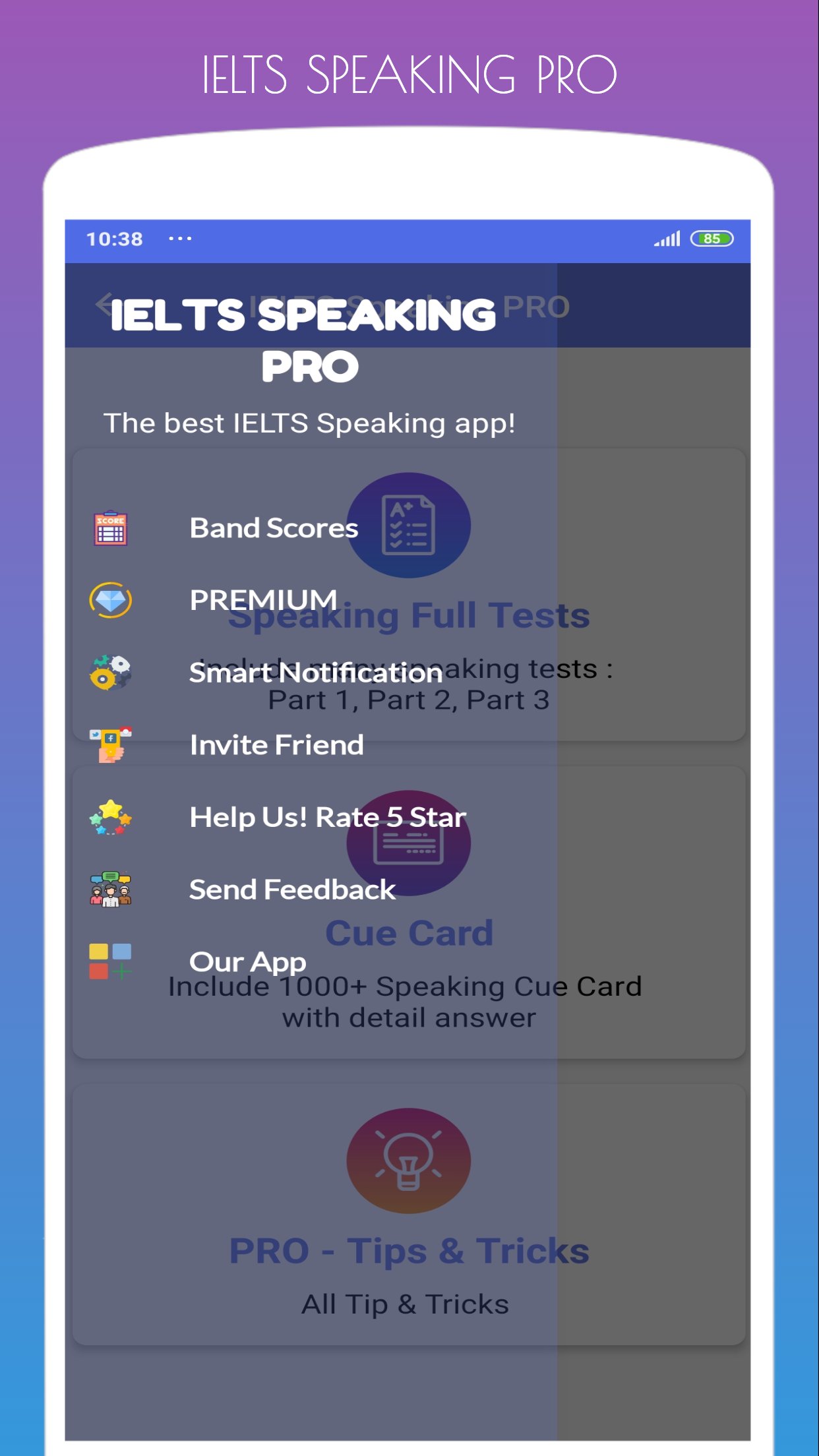 IELTS Speaking PRO Full Tests Cue Cards For Android APK Download