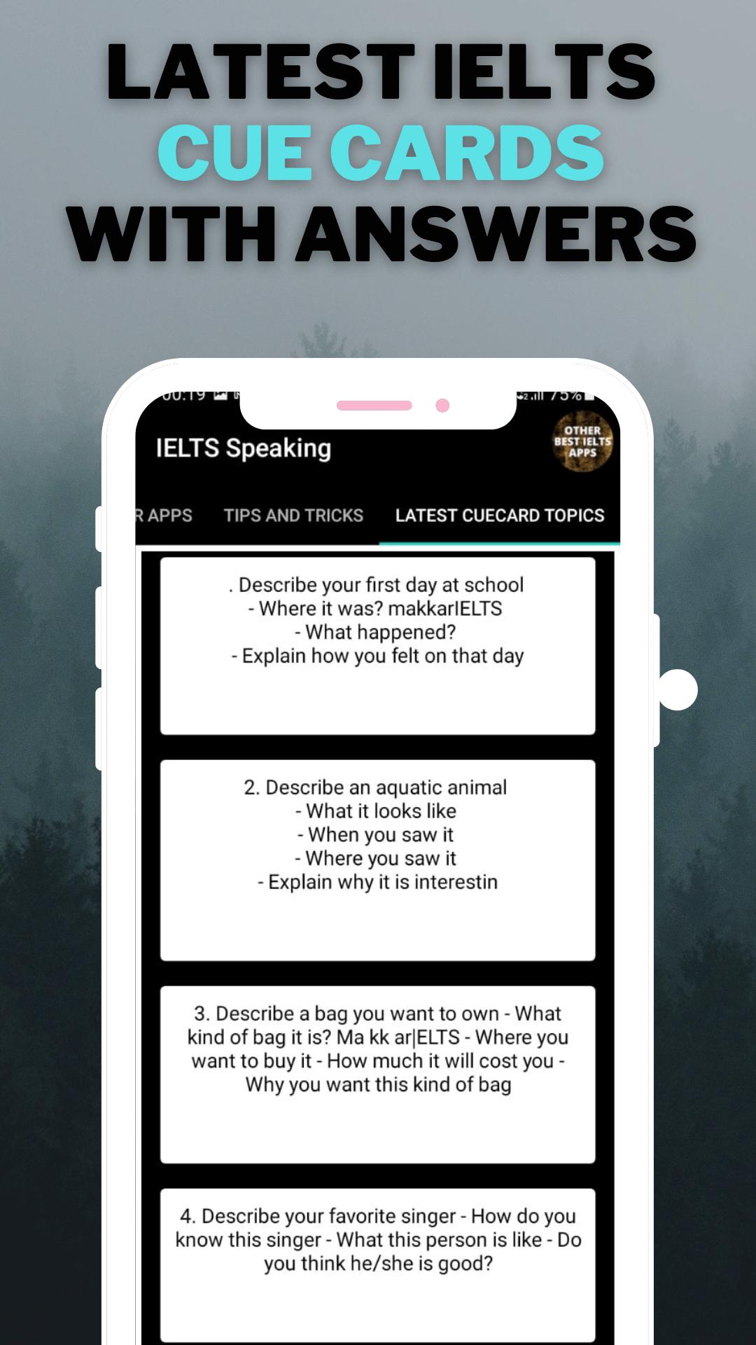 IELTS Cue cards APK for Android Download IELTS Cue cards APK for Android Download