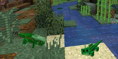 Mod for Minecraft Iguana الملصق