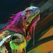 Background HD Lizard Wallpaper