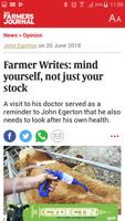 Farmers Journal capture d'écran 2