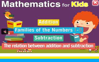 Mathematics for kids poster