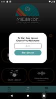 MIDIator - Remote Music Lessons captura de pantalla 1