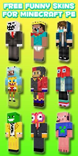 Skins For Minecraft Pe Funny Meme Skins 2020 For Android Apk Download