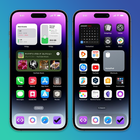 iOS 14 launcher for Android icône
