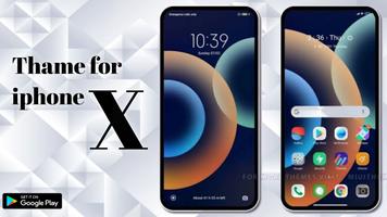 Theme For iphone X launcher скриншот 1