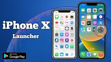 I phone x Launcher 海报