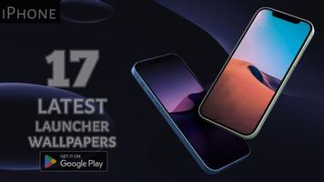 iPhone 17 launcher & wallpaper poster