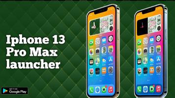 iPhone 13 Pro Max launcher الملصق