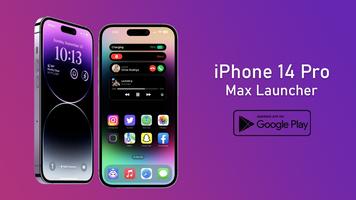 iPhone 14 Pro Max Launcher الملصق