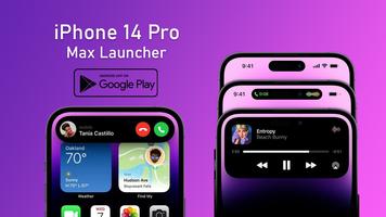 برنامه‌نما iPhone 14 Pro Max Launcher عکس از صفحه