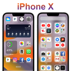 iPhone X Launcher for Android أيقونة