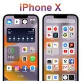 iPhone X Launcher for Android icône