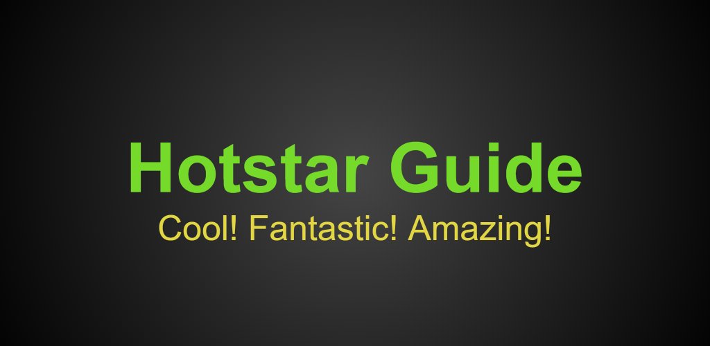Hotstar Live Sports tv Guide APK for Android Download