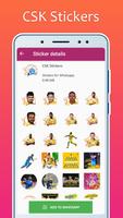 IPL Stickers For Whatsapp 2019 تصوير الشاشة 1
