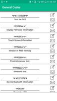 Secret Codes of Samsung Free: captura de pantalla 3