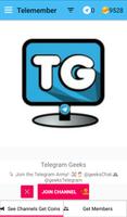 تيلي ميمبر للحصول على أعضاء تيليجرام  :Telemember الملصق